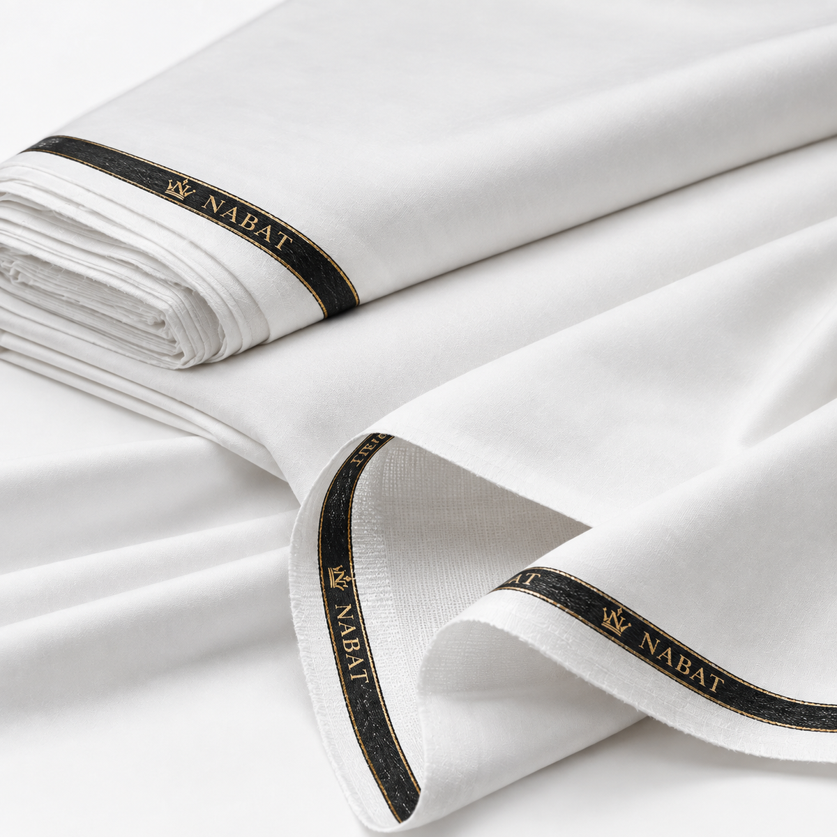NABAT White Wash & Wear Unstitched Suit