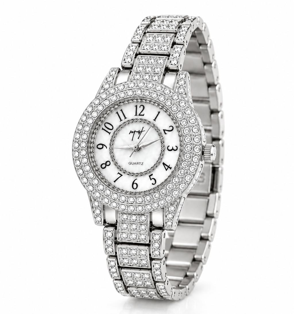 NABAT Elegant Crystal Rhinestone Women's Watch