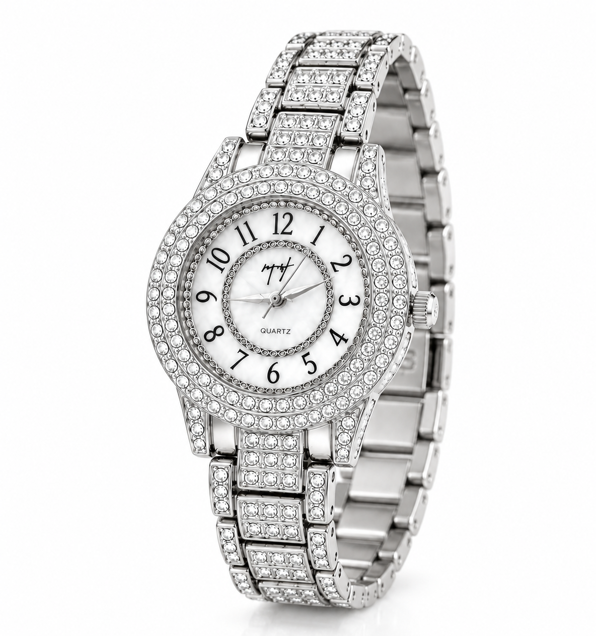 NABAT Elegant Crystal Rhinestone Women's Watch
