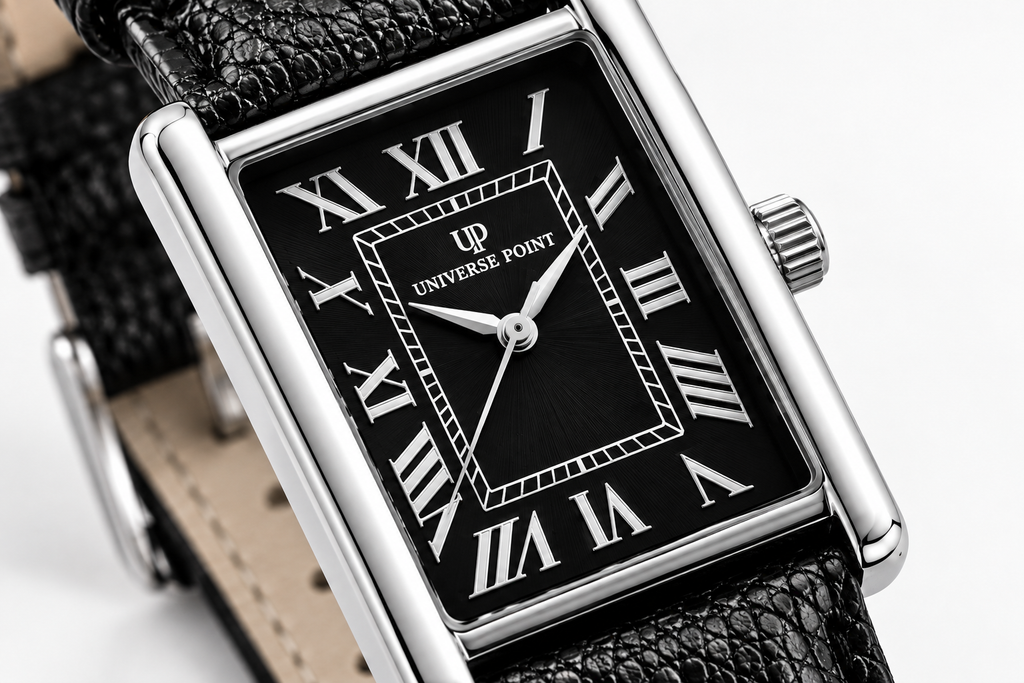 NABAT Vintage Rectangular Luxury Watch