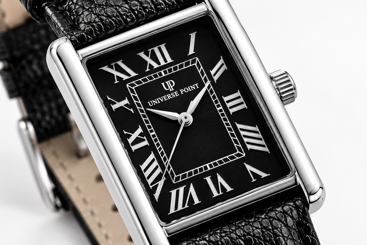 NABAT Vintage Rectangular Luxury Watch