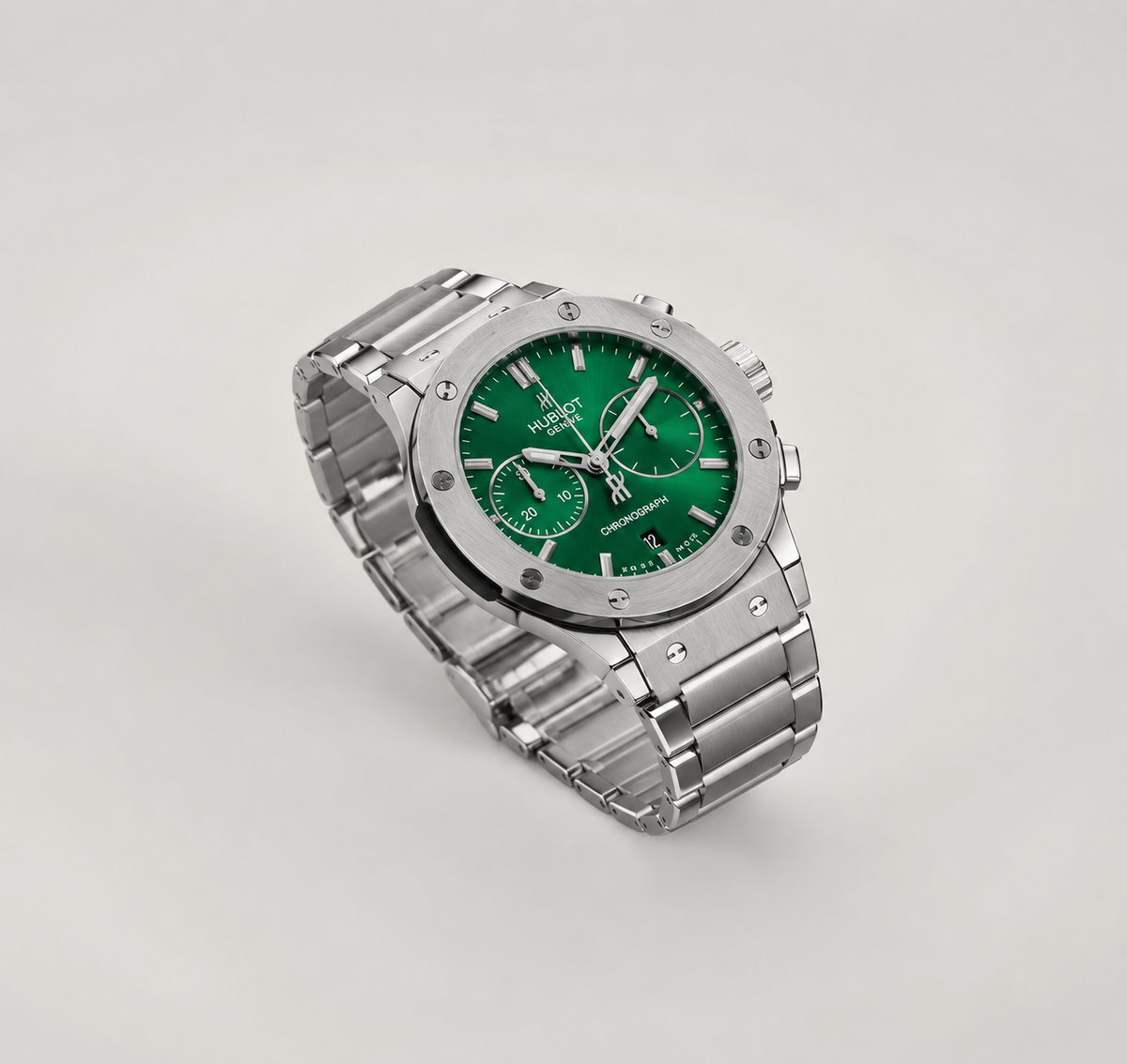 NABAT Executive Luxury Steel Chronograph Men's Watch
