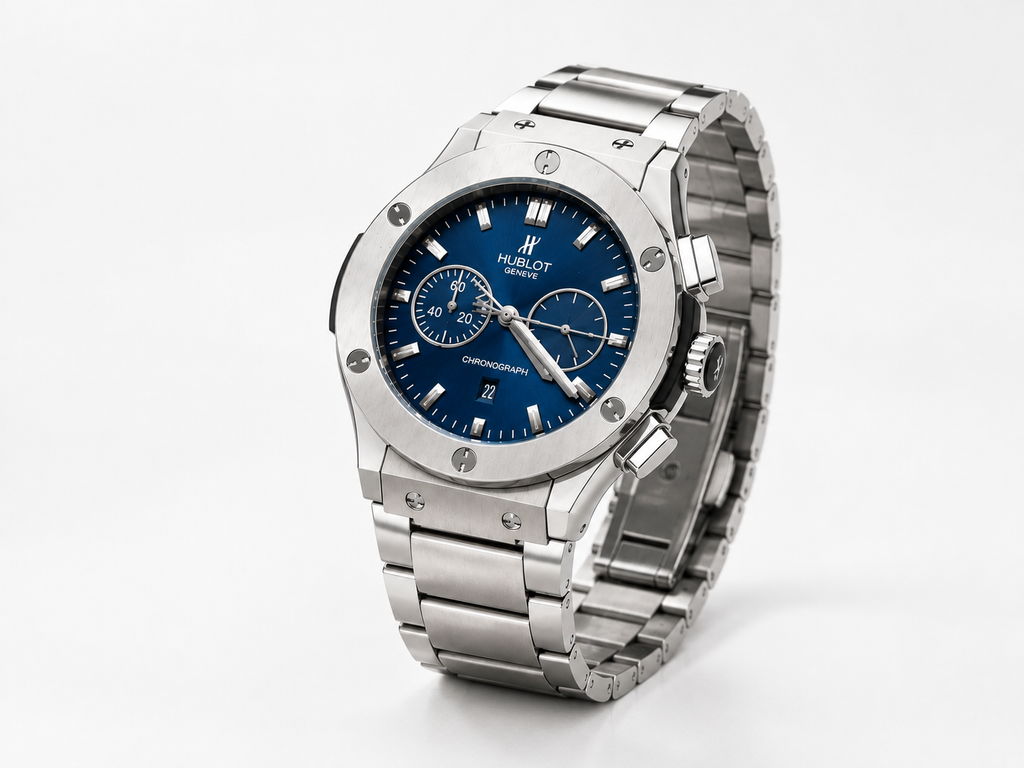 NABAT Executive Luxury Steel Chronograph Men's Watch