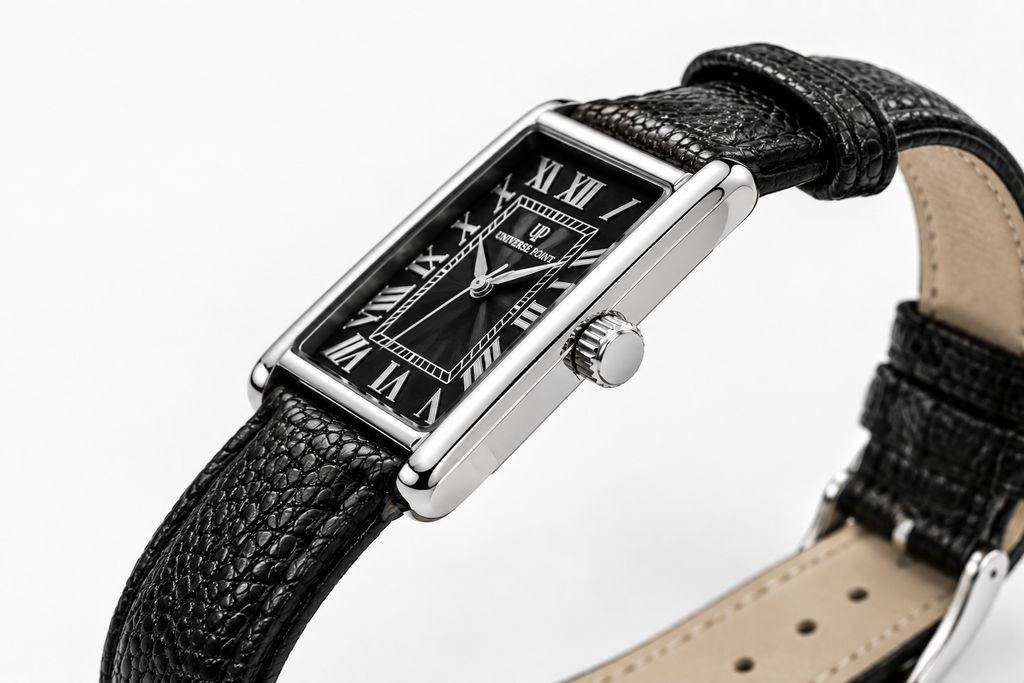 NABAT Vintage Rectangular Luxury Watch