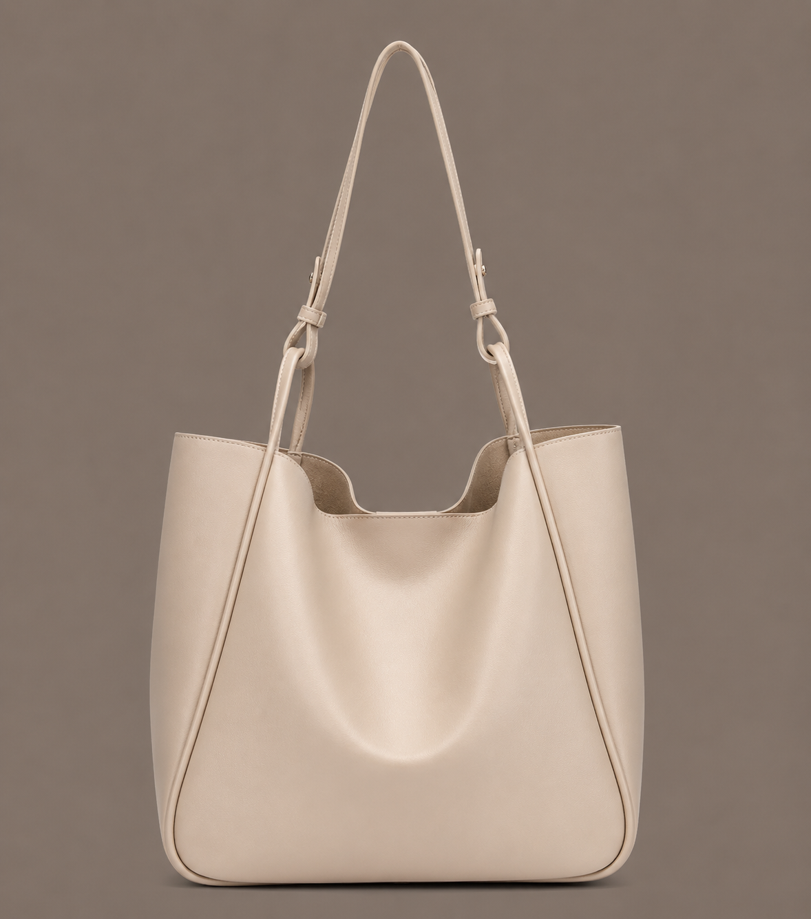LuxeCarry Large Capacity PU Leather Tote Bag