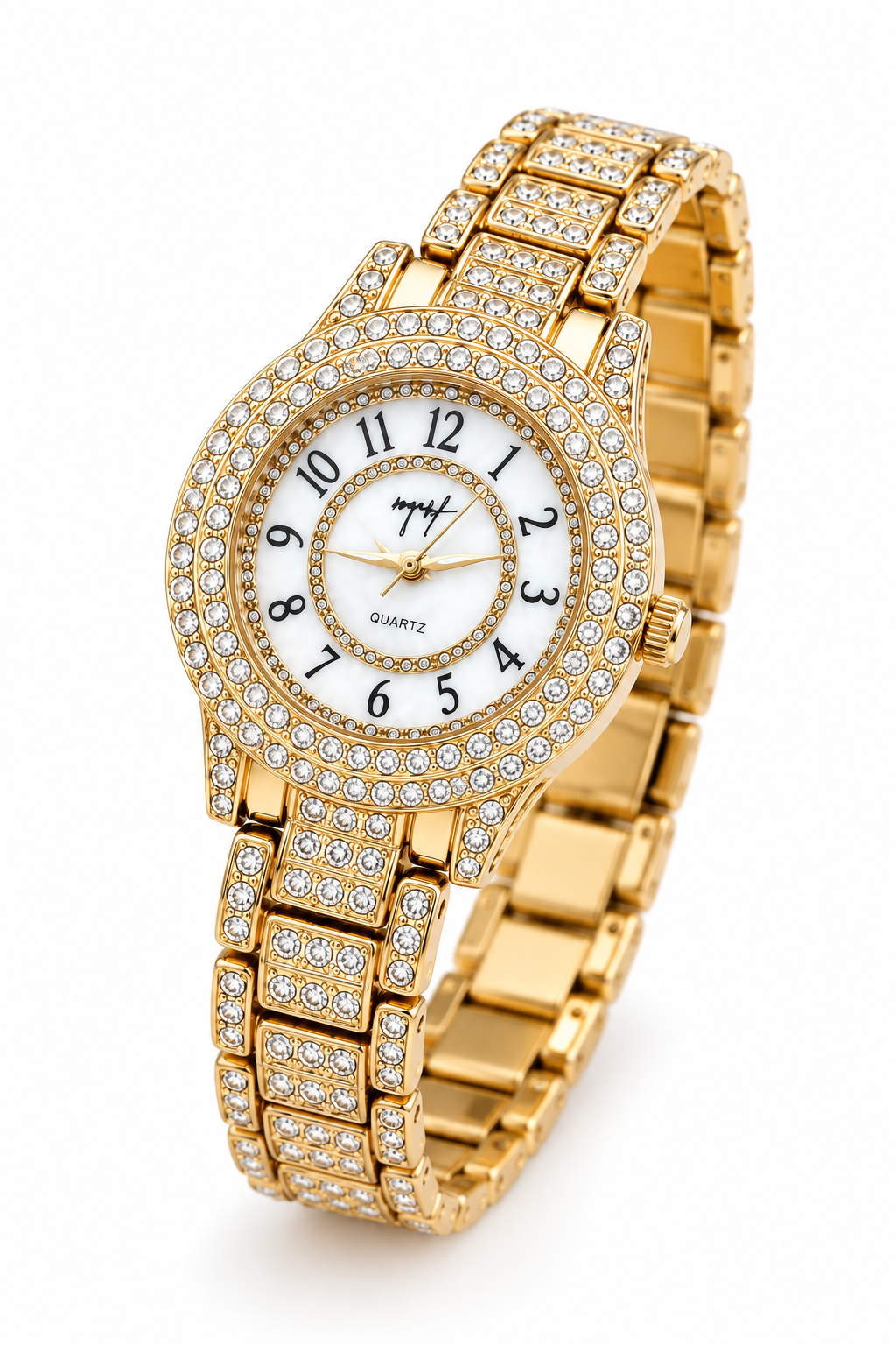 NABAT Elegant Crystal Rhinestone Women's Watch