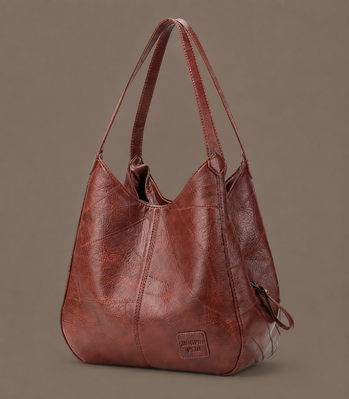 LuxeCarry "Seoul-Chic" Soft Leather Crossbody