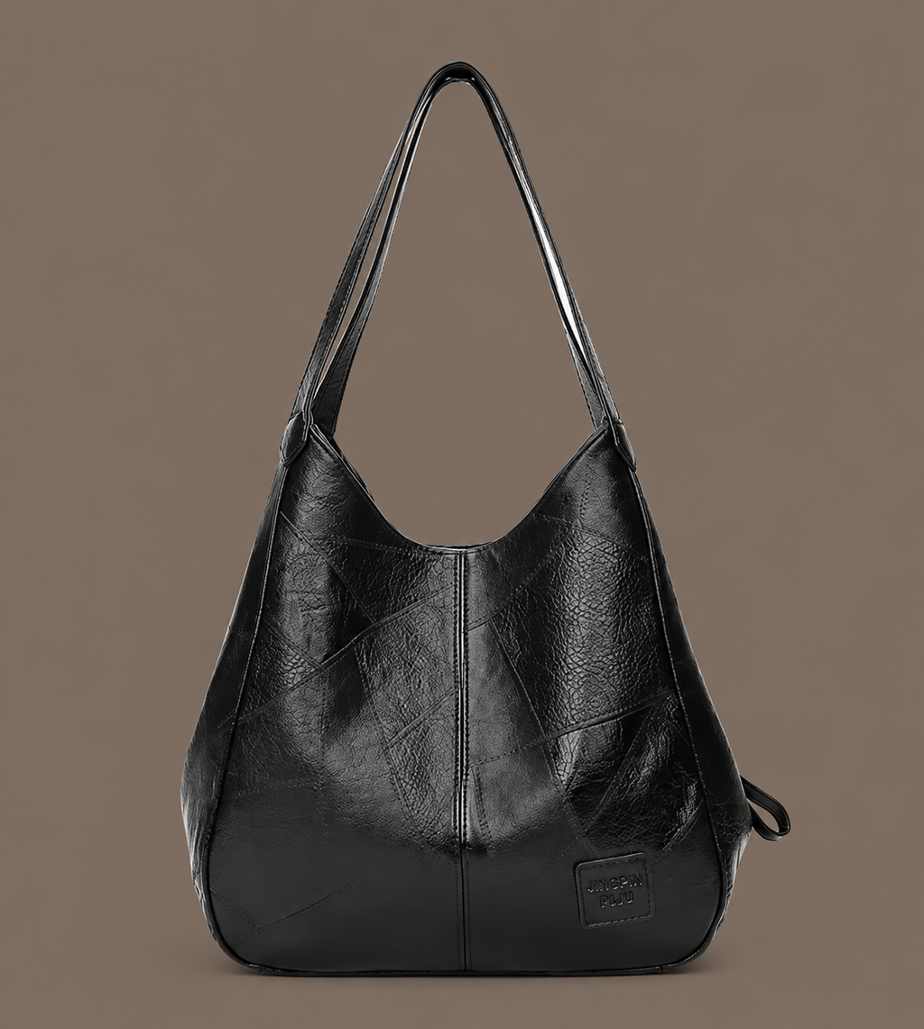 LuxeCarry "Seoul-Chic" Soft Leather Crossbody